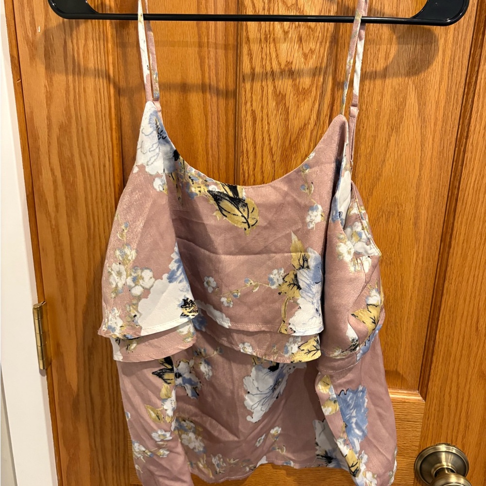 Daytrip Floral Mauve Camisole